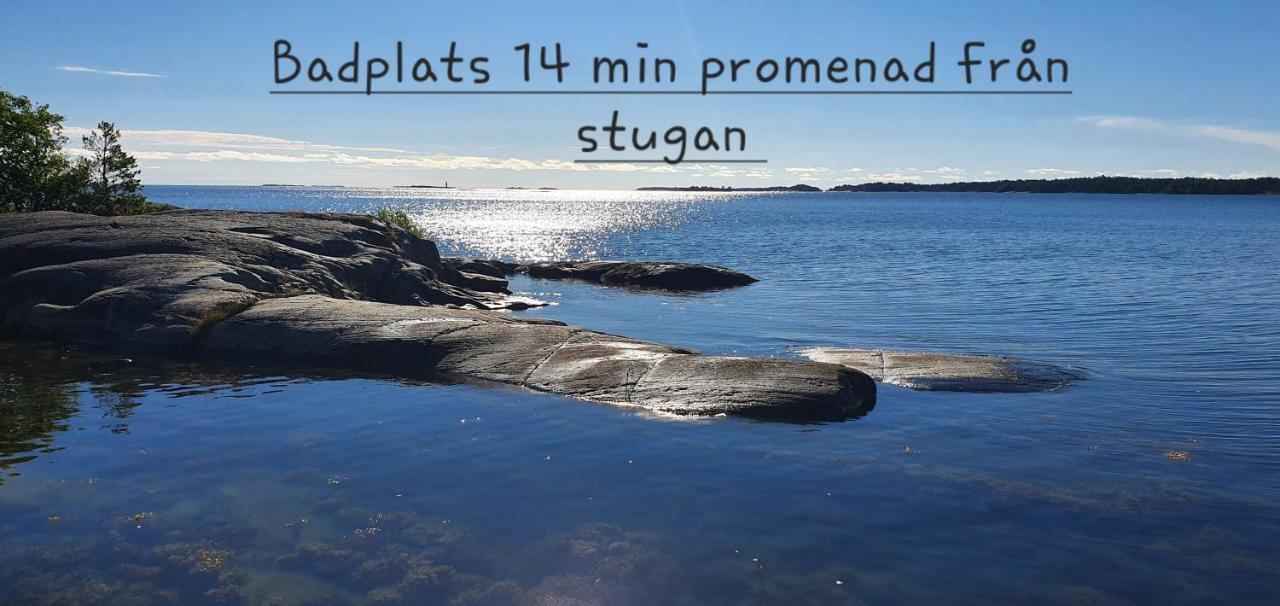 Moeja Stuga I Stockholms Skaergard Bagian luar foto